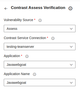 select connection and app